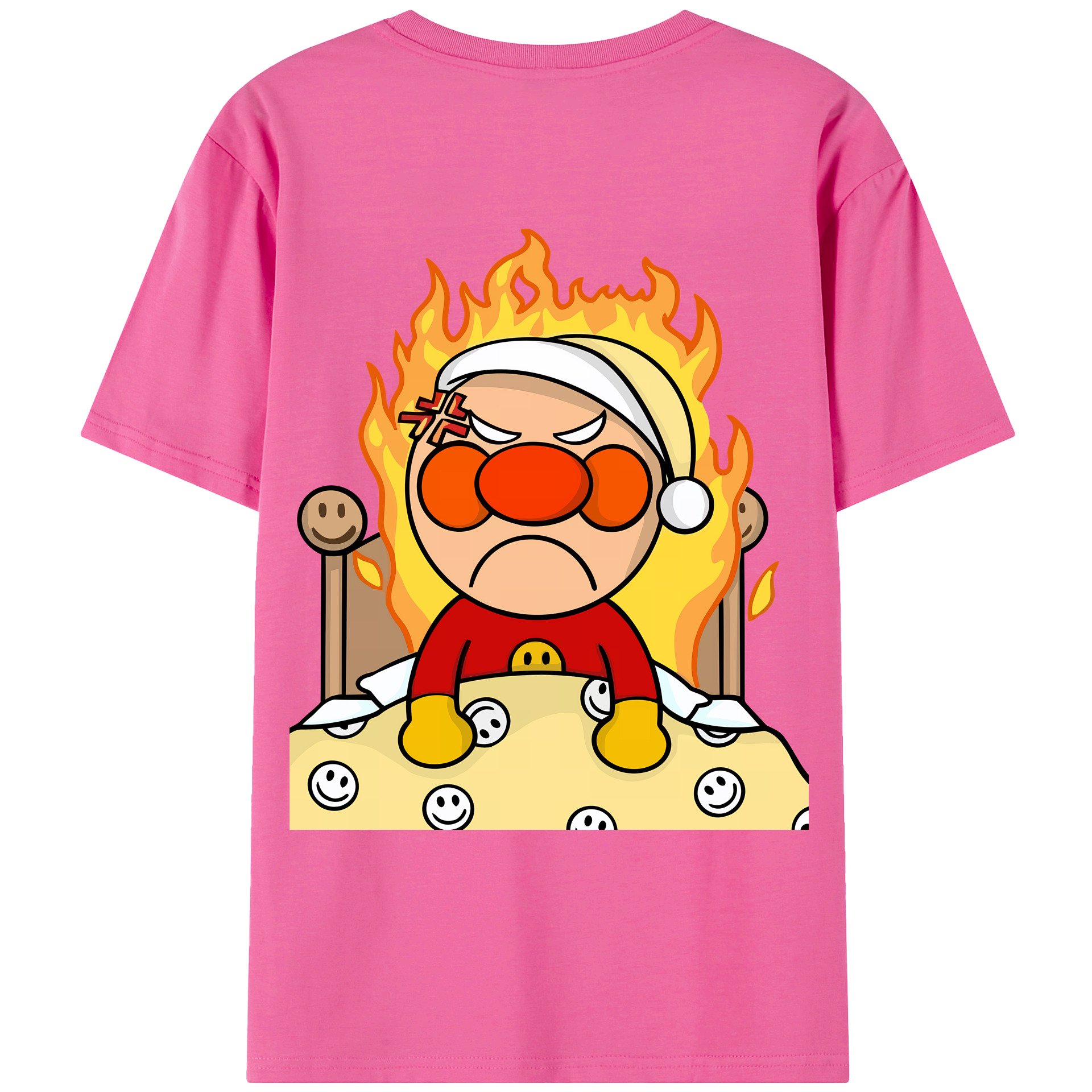 （画像用） アンパンマン Anpanman レディース半袖Tシャツ(バックプリント)